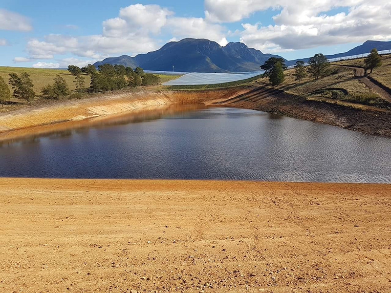 Contruction of Dam